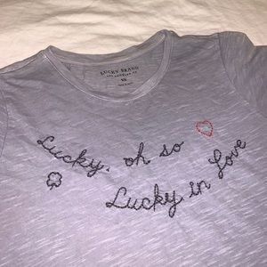 embroidered t-shirt
